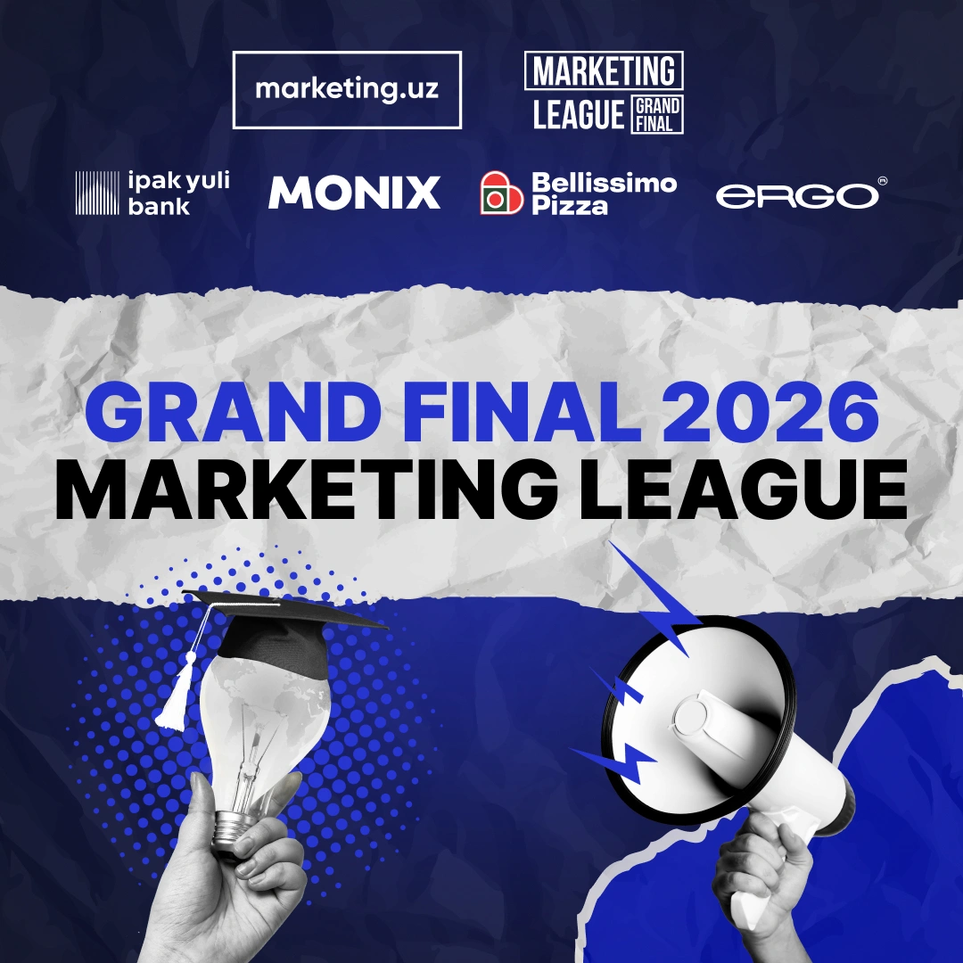 4 июня в INHA University in Tashkent состоится Grand Final Marketing League 2026 — крупнейшей межуниверситетской маркетинговой лиги Узбекистана! 🚀