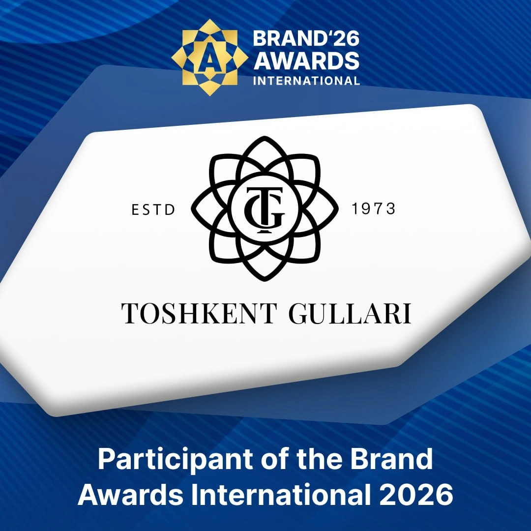 ⭐️ Toshkent Gullari Group — участник премии Brand Awards International 2026